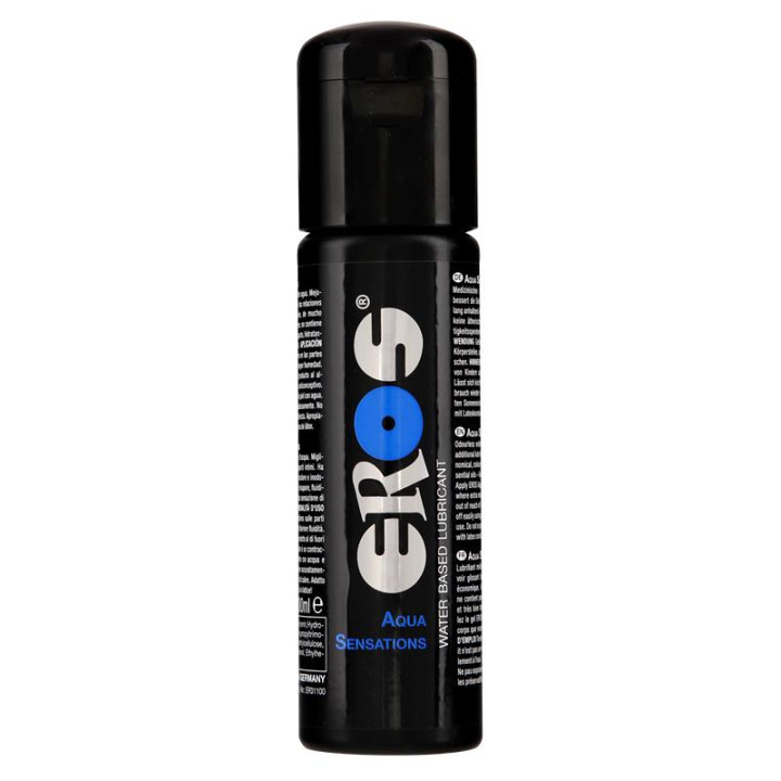 Lubricante Aqua Sensations 100 ml de Eros | VibraZon