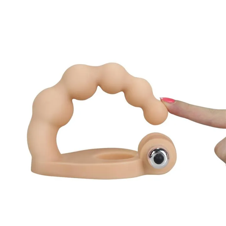 Estimulador Anal The Ultra Soft Bead 6.5 con Vibración Natural de Lovetoy