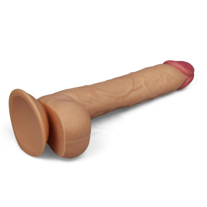 Dildo King 10 Natural de Lovetoy | VibraZon