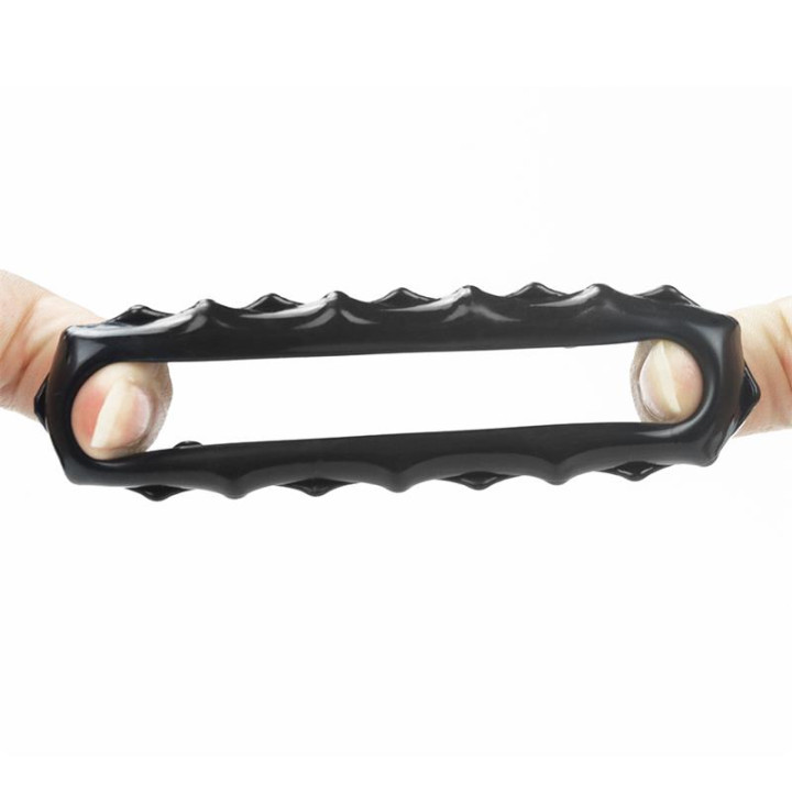 Anillo para el Pene Power Plus Negro de Lovetoy | VibraZon
