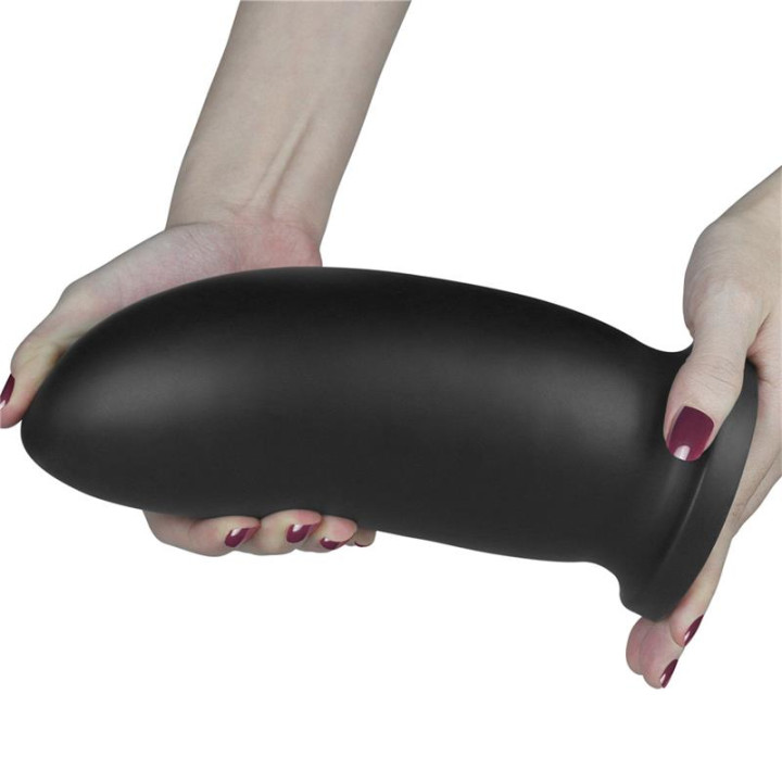 Dildo King Sized Anal Bomber 9 Negro de Lovetoy | VibraZon