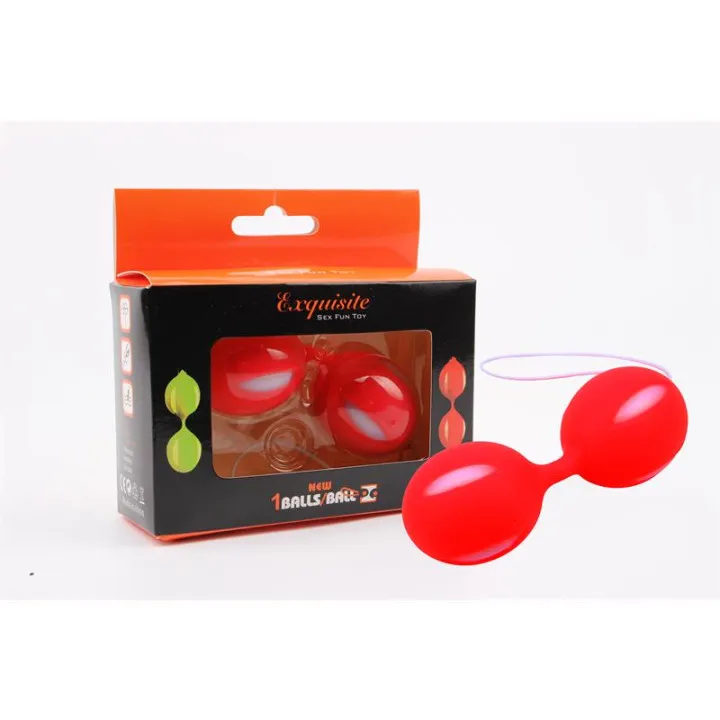 Bolas Ben Wa 10.3 cm Rojo de Chisa