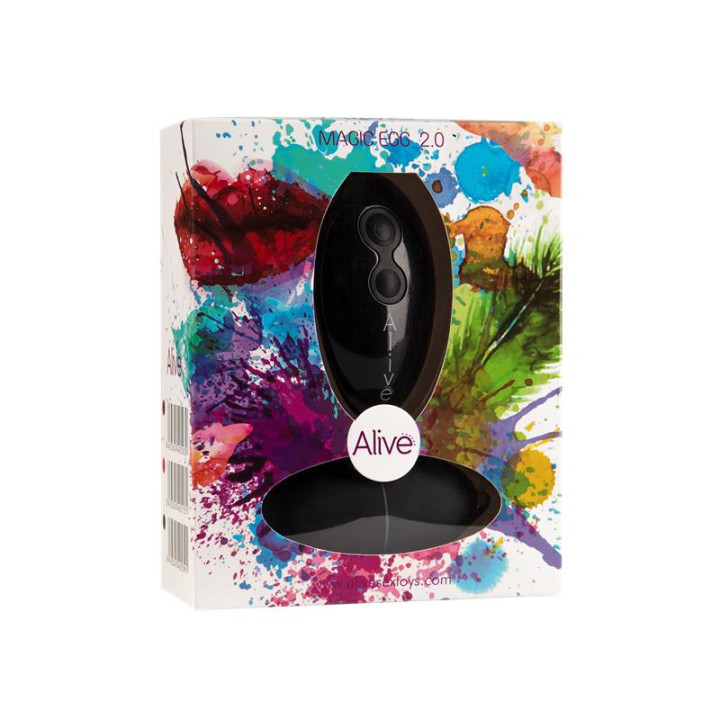 Huevo Vibrador Magic Egg 3.0 Negro de Adrien Lastic | VibraZon