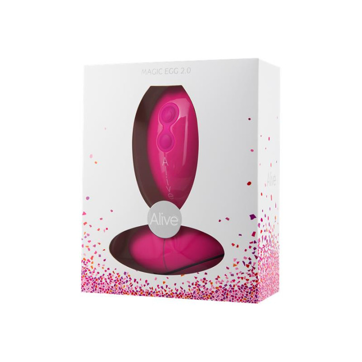 Huevo Vibrador Magic Egg 3.0 Rosa de Adrien Lastic | VibraZon