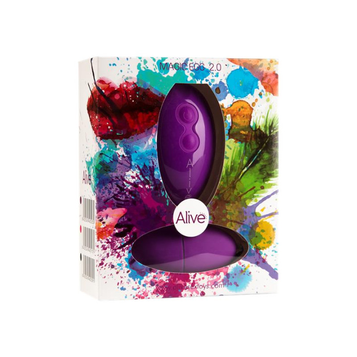 Huevo Vibrador Magic egg 3.0 Purpura de Adrien Lastic | VibraZon