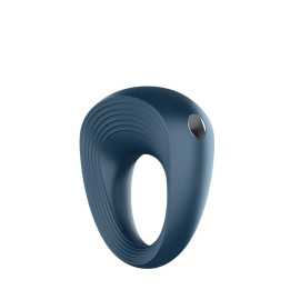 Anillo Vibrador para el Pene Azul Oscuro de Satisfyer | VibraZon