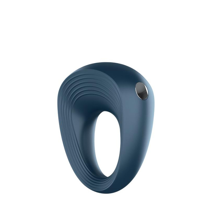 Anillo Vibrador para el Pene Azul Oscuro de Satisfyer | VibraZon