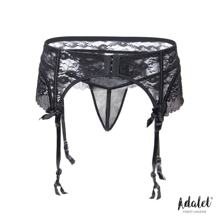 Sully Set Liguero de Encaje y Tanga de Adalet Lingerie | VibraZon
