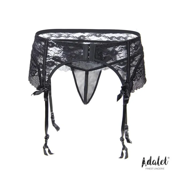Sully Set Liguero de Encaje y Tanga de Adalet Lingerie