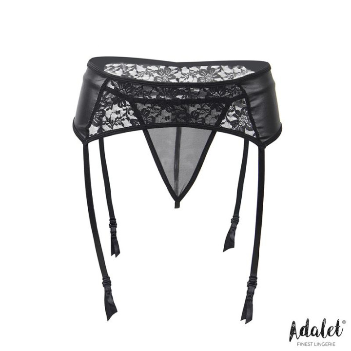 Stella Set de Liguero de Encaje y Tanga de Adalet Lingerie | VibraZon