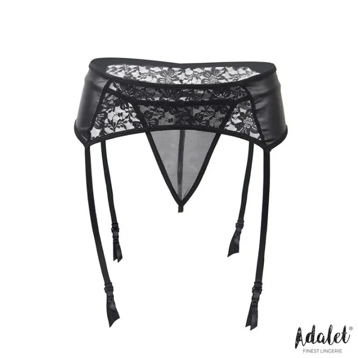 Stella Set de Liguero de Encaje y Tanga de Adalet Lingerie