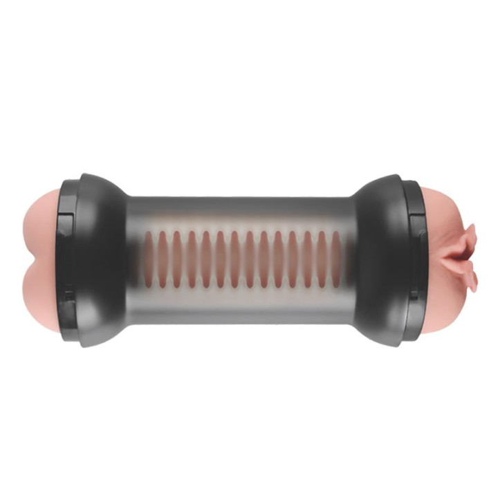 Masturbador Doble Training Vagina y Ano de Lovetoy | VibraZon