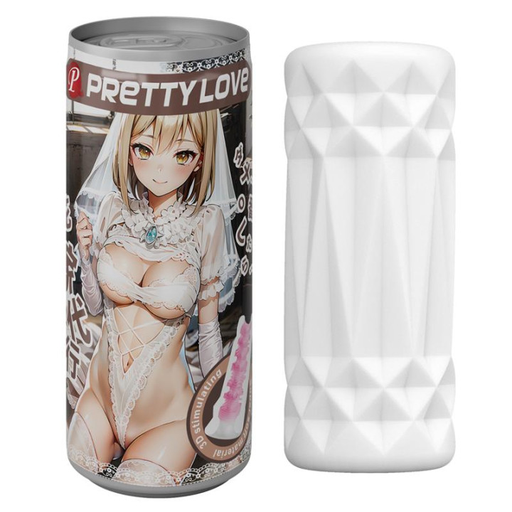 Masturbador Manual en Lata 3D de Prettylove | VibraZon