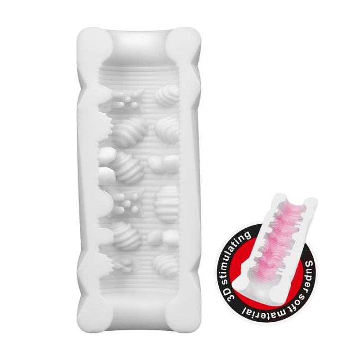 Masturbador Manual en Lata 3D de Prettylove | VibraZon