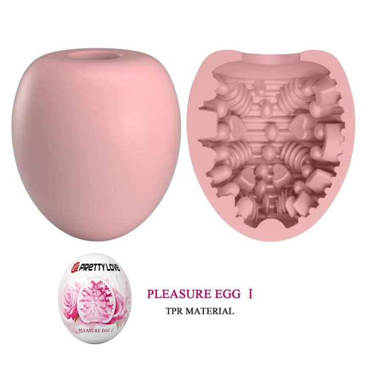 Huevo Masturbador Pleasure Egg I Rosa de Prettylove | VibraZon