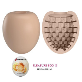 Huevo Masturbador Pleasure Egg II Naranja de Prettylove | VibraZon