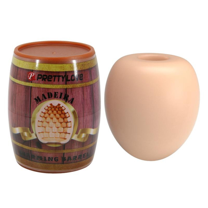 Masturbador Manual Madeira Barrel de Prettylove | VibraZon