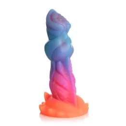 Aqua-Cock Dildo Brilla en la Oscuridad Silicona de Creature Cocks