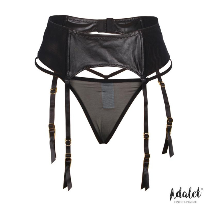 Tessy Set de Liguero con Tanga de Adalet Lingerie | VibraZon