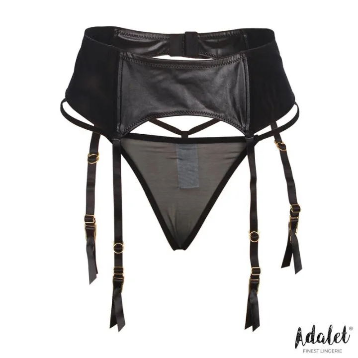 Tessy Set de Liguero con Tanga de Adalet Lingerie