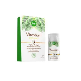 Vibrador Líquido Coco 100% Vegano Efecto Calor 15 ml de Intt
