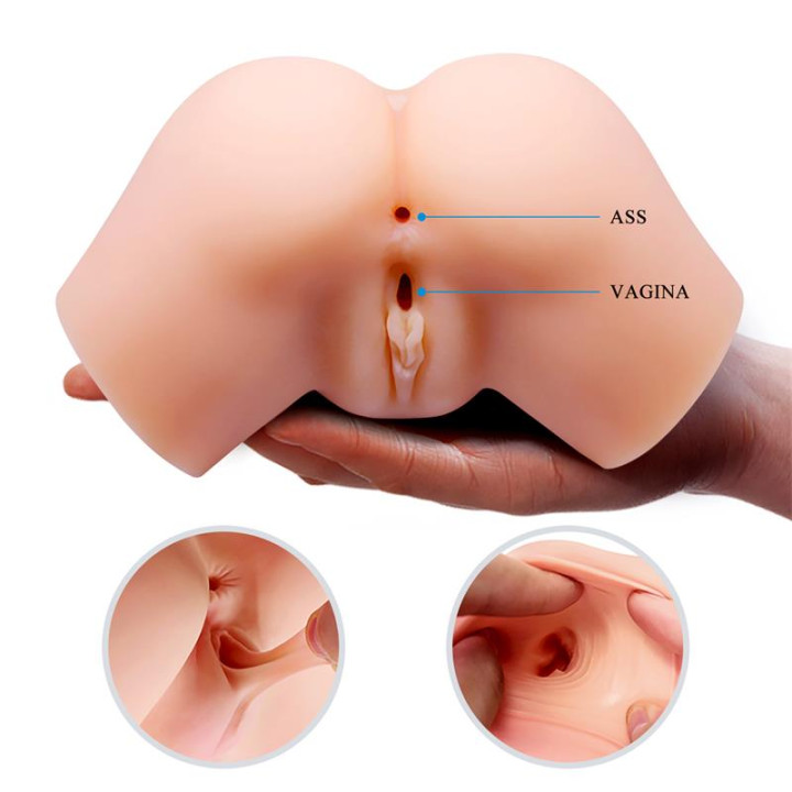 Samantha Masturbador Vagina y Ano con Vibración de Crazy Bull | VibraZon