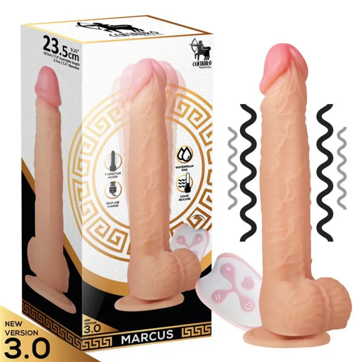 Marcus Vibrador Realista control Remoto de Centauro