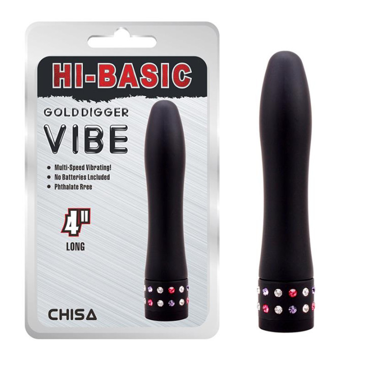 Mini Vibrador Gold Digger 4 de Chisa | VibraZon