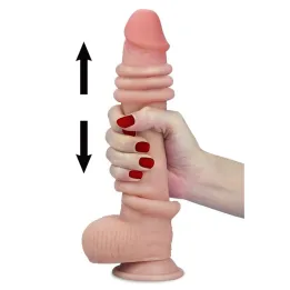 Dildo con Piel Retractil 9 Natural de Lovetoy
