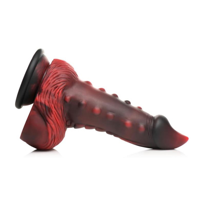 Lava Demon Thick Nubbed Dildo Demonio de Creature Cocks | VibraZon