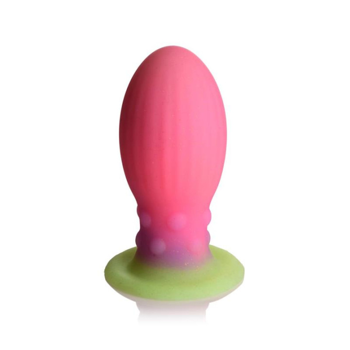 Huevo Xeno Egg Brilla en la Oscuridad XL 6.9 de Creature Cocks | VibraZon