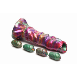 Dildo Ovipositor con 4 Huevos de Silicona 9 de Creature Cocks | VibraZon