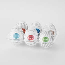 Pack de 6 Huevos Tenga Egg Standard Package | VibraZon
