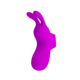 Estimulador Finger Bunny USB Silicona de Prettylove | VibraZon