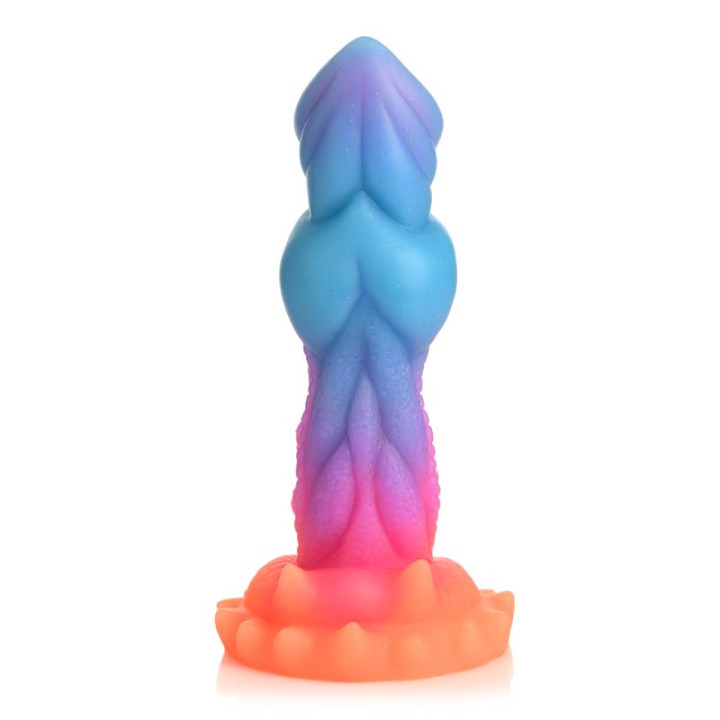 Aqua-Cock Dildo Brilla en la Oscuridad Silicona de Creature Cocks | VibraZon
