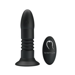 Plug Anal Magic Jinger Movimiento Telescópico de Prettylove | VibraZon