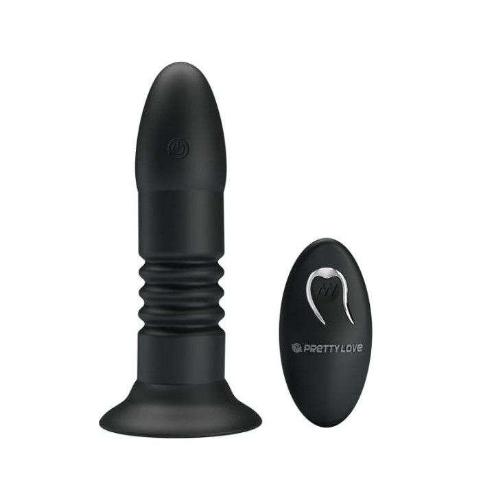 Plug Anal Magic Jinger Movimiento Telescópico de Prettylove | VibraZon