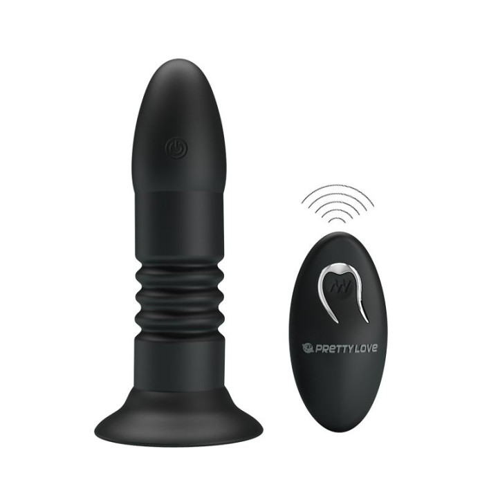 Plug Anal Magic Jinger Movimiento Telescópico de Prettylove | VibraZon