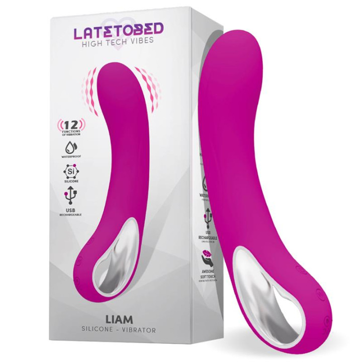 Liam Vibrador USB Silicona de Latetobed | VibraZon