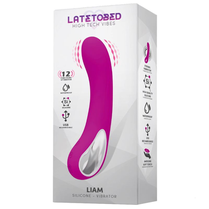Liam Vibrador USB Silicona de Latetobed | VibraZon