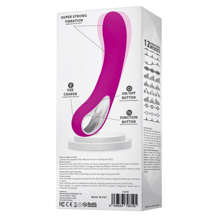 Liam Vibrador USB Silicona de Latetobed | VibraZon