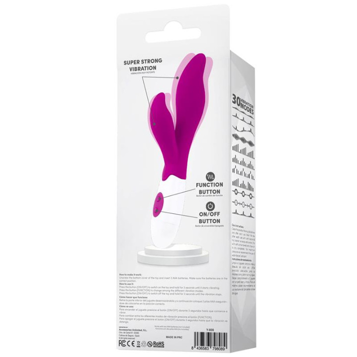 Preston Vibrador con Estimulador Silicona de Latetobed | VibraZon