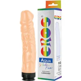 Dildo Pride Fun con Lubricante Aqua 300 ml de Eros