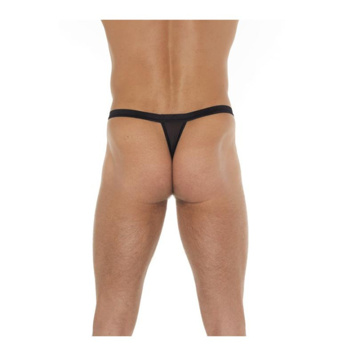 Tanga con Tiras Negro Talla Única de Amorable | VibraZon
