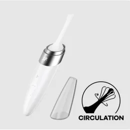 Twirling Delight Estimulador Giratorio Blanco de Satisfyer