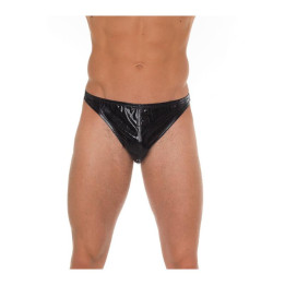Tanga Negro Brillante Talla Única de Amorable | VibraZon
