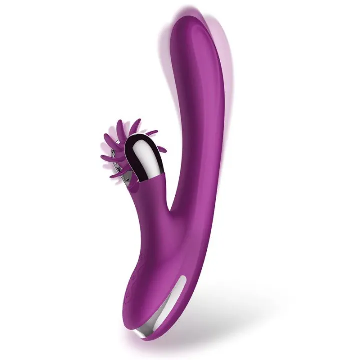 No. One Vibrador con Rueda Estimuladora de Action