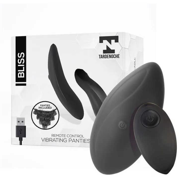 Bliss Estimulador de Braguita con Control Remoto USB Silicona de Tardenoche
