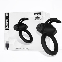 Neptune Anillo Vibrador Silicona Recargable USB de Tardenoche | VibraZon