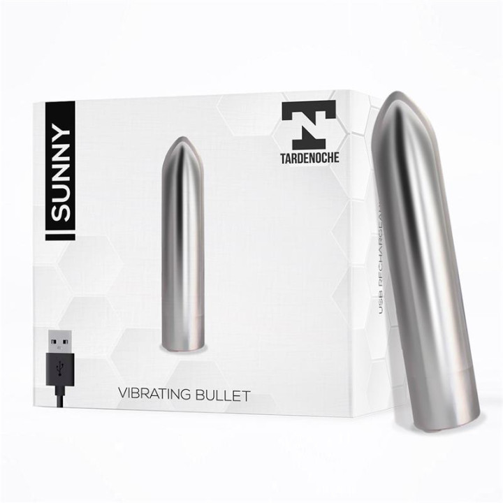 Sunny Bala Vibradora Recargable USB Impermeable de Tardenoche | VibraZon